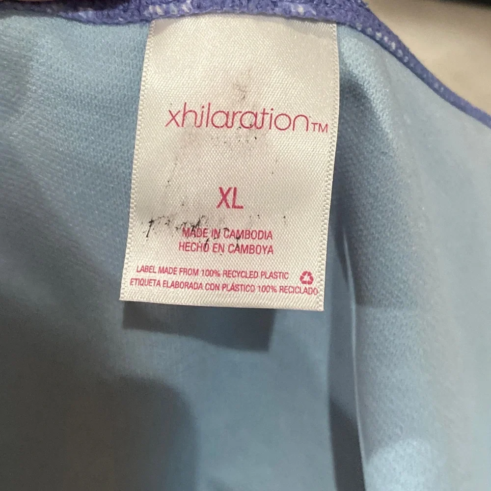 Junior’s xhilaration bikini botton diamond blue XL - Picture 5 of 6